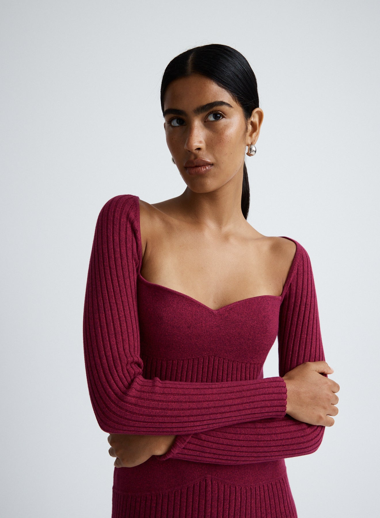 ABIGAIL DRESS (CHERRY)