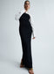 AUSTEN DRESS (SWAN W/ EBONY)