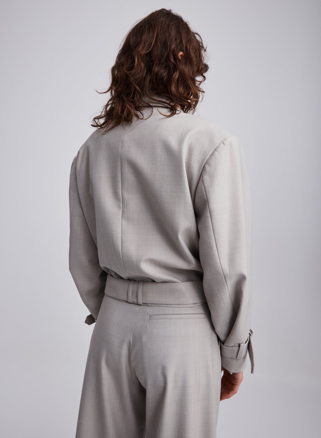 BOURDIN JACKET (CEMENT)