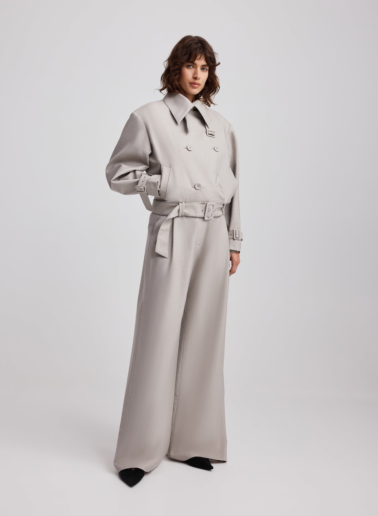 BOURDIN JACKET (CEMENT)