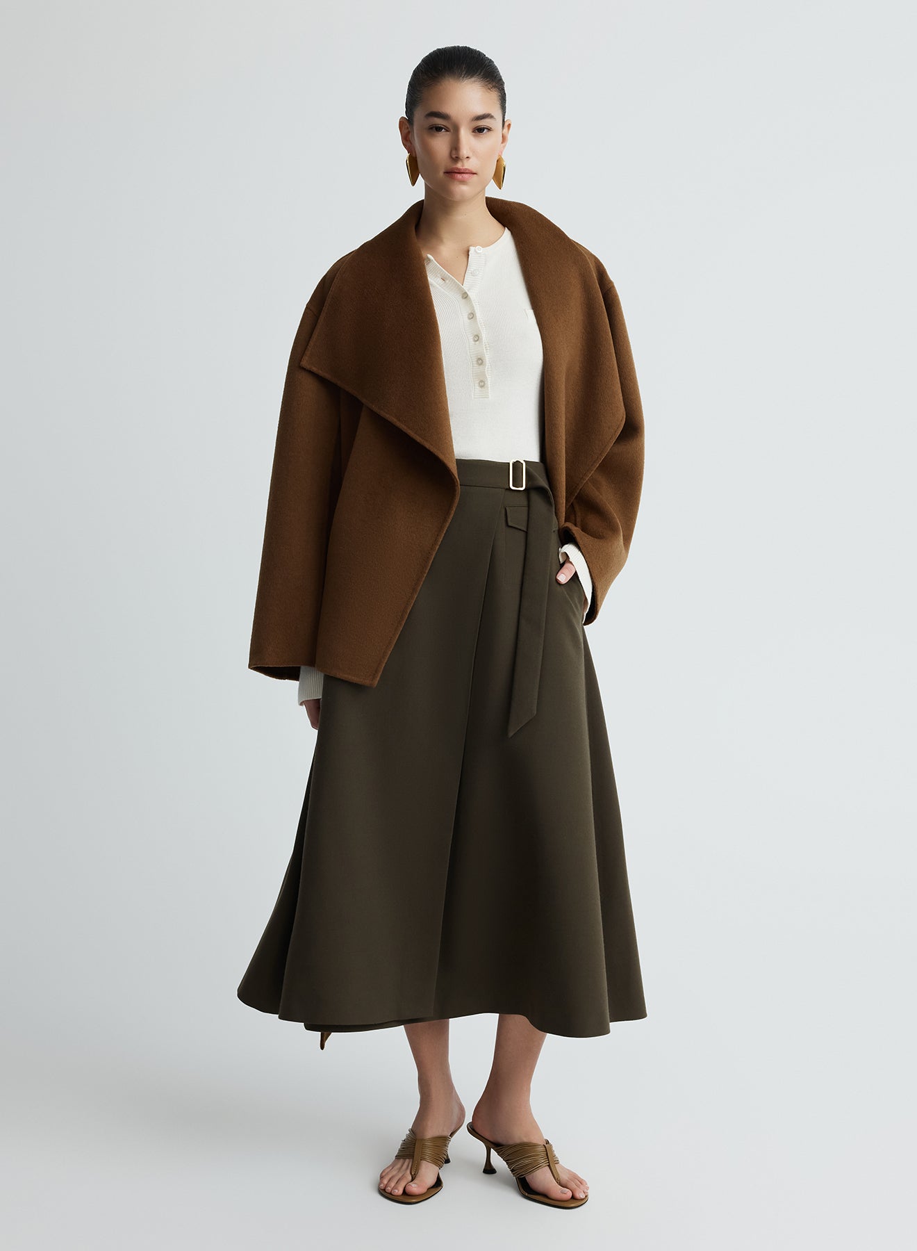 MARIAS COAT (CHESTNUT)