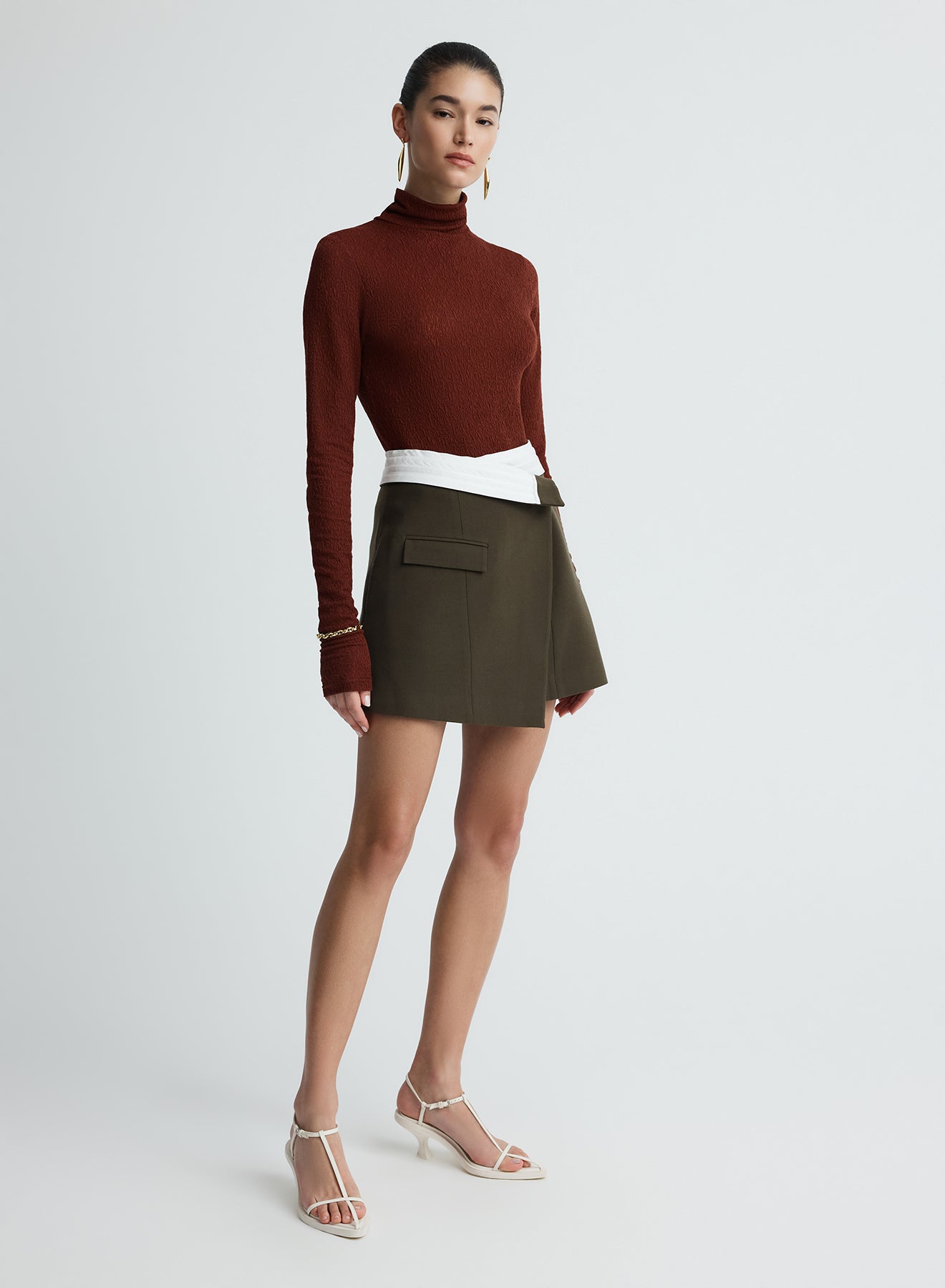 DARCY SKIRT (KHAKI)
