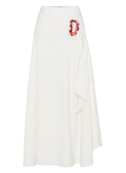 INGRID SKIRT (IVORY LINEN)