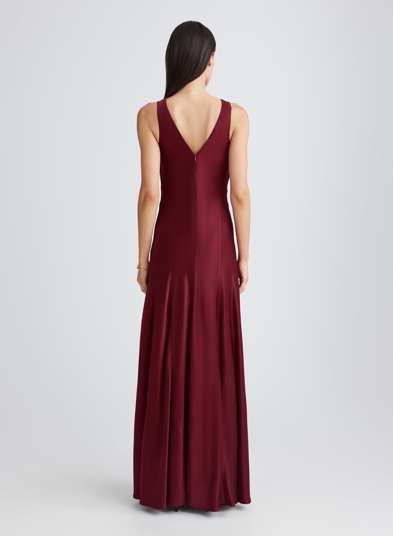 GABRIELLE DRESS (WINE)