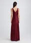 GABRIELLE DRESS (WINE)