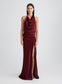 PETA DRESS (WINE)