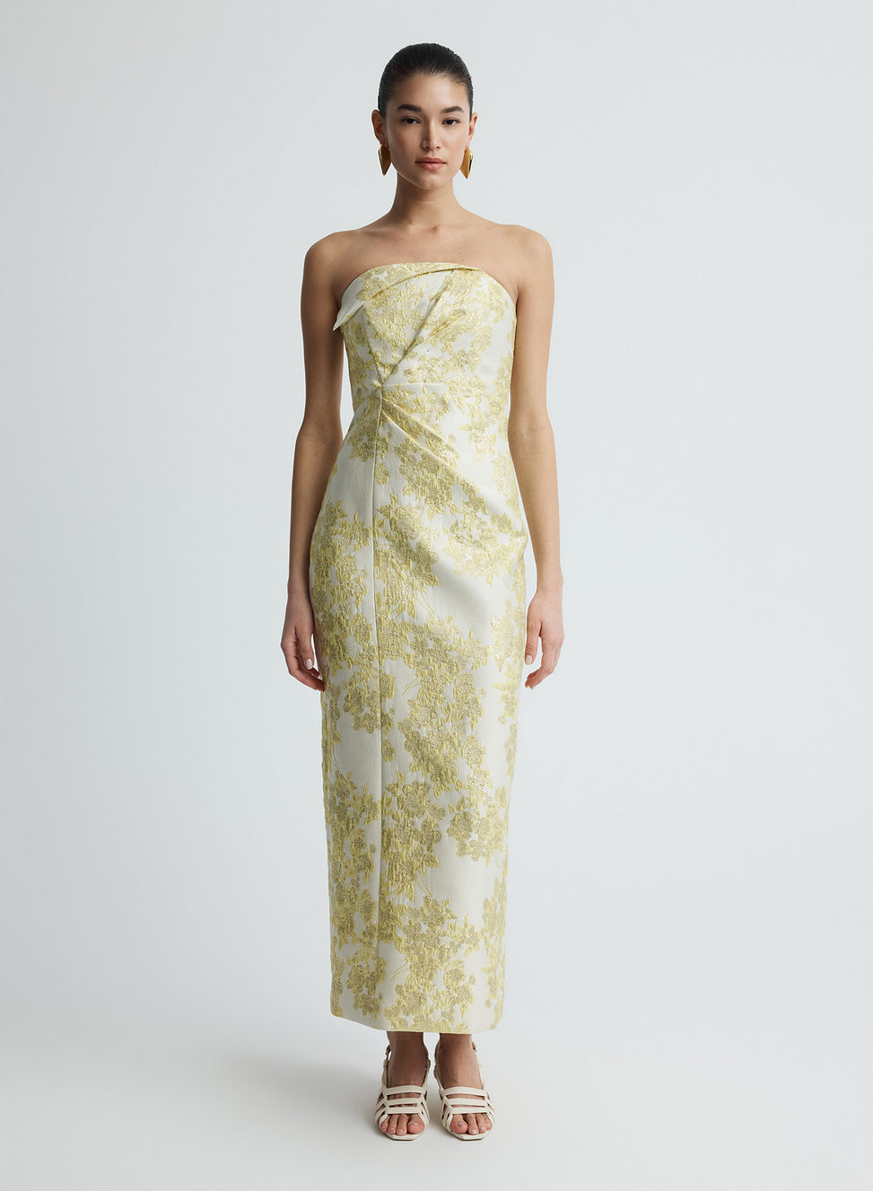 anna quan aelin strapless brocade midi dress Anna Quan | Dresses | Anna Quan Aelin Strapless Brocade Midi Dress