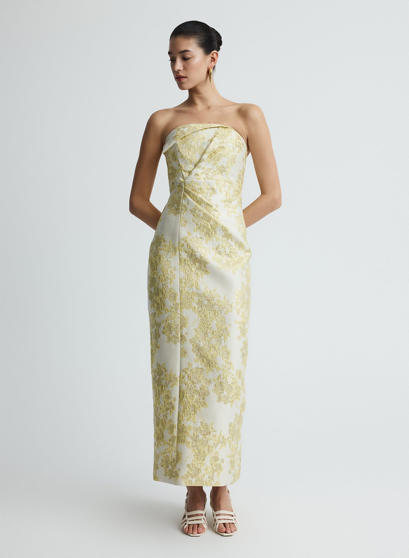 LYRA DRESS (DAYLILIES)