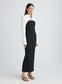 AUSTEN DRESS (SWAN W/ EBONY)