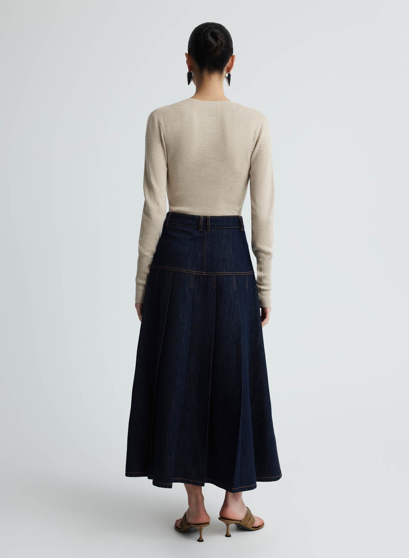 LOGAN SKIRT (DARK INDIGO)