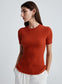 BEBE TOP (PERSIMMON/GLACIER)