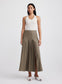 SABLE SKIRT (TAUPE BROWN)
