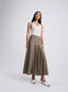 SABLE SKIRT (TAUPE BROWN)