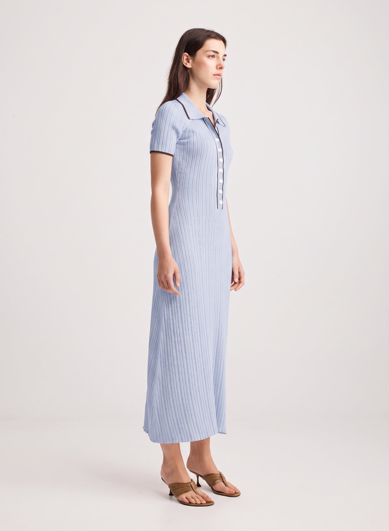 PENELOPE DRESS (IRIS/ESPRESSO)