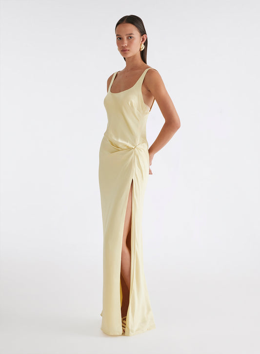 ETTA DRESS (CHAMPAGNE)