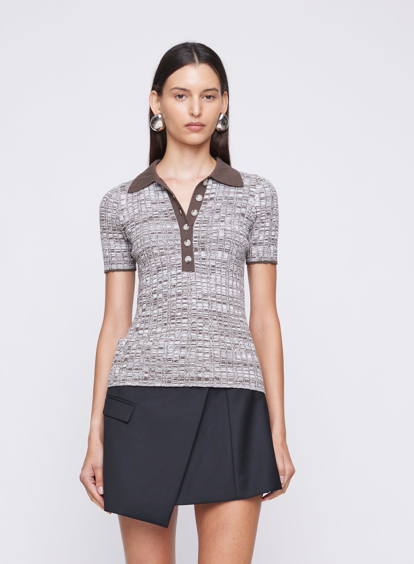 ZORA TOP (PEWTER)