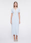 PENELOPE DRESS (POLAR W/ MALT TRIM)