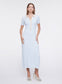 PENELOPE DRESS (POLAR W/ MALT TRIM)