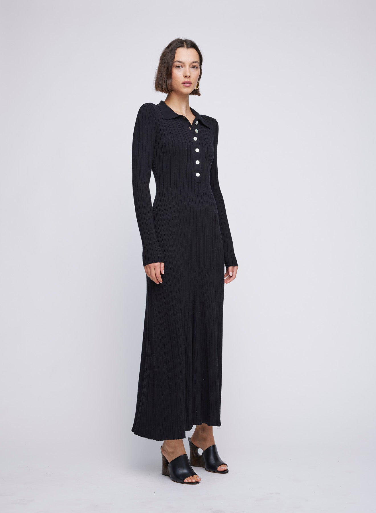 anna quan black dress PENELOPE DRESS (RAVEN W/ SILENCE TRIM) ANNA QUAN US