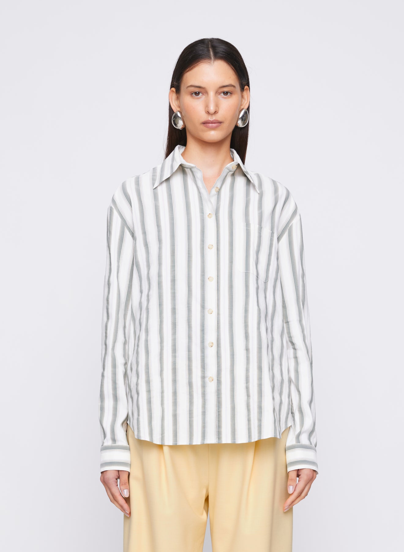 BROOKLYN SHIRT (MEADOW STRIPE)