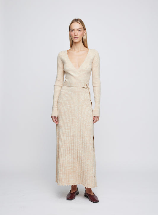 PETA DRESS (SAND DUNE)