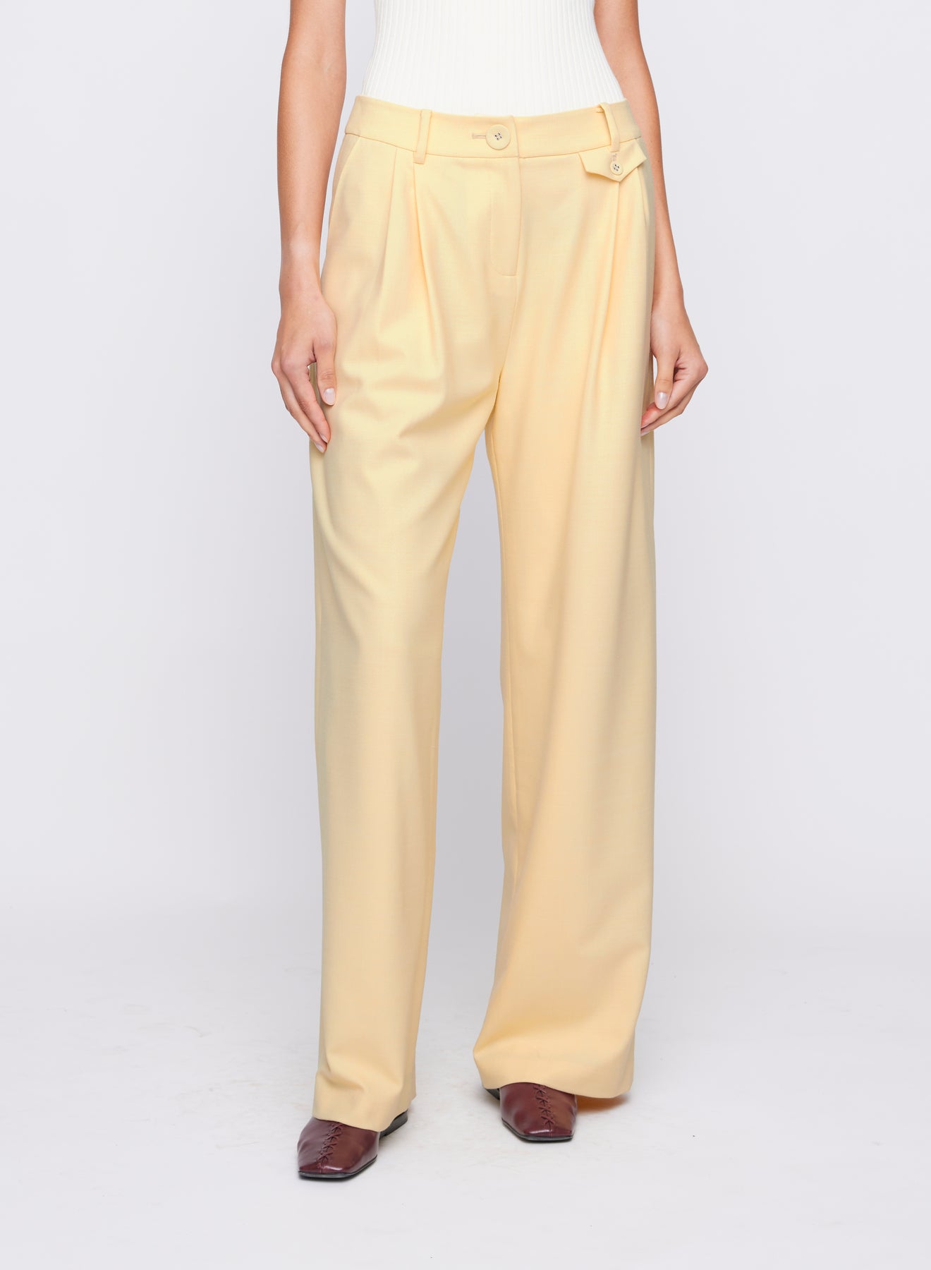 NICO PANTS (BUTTER)