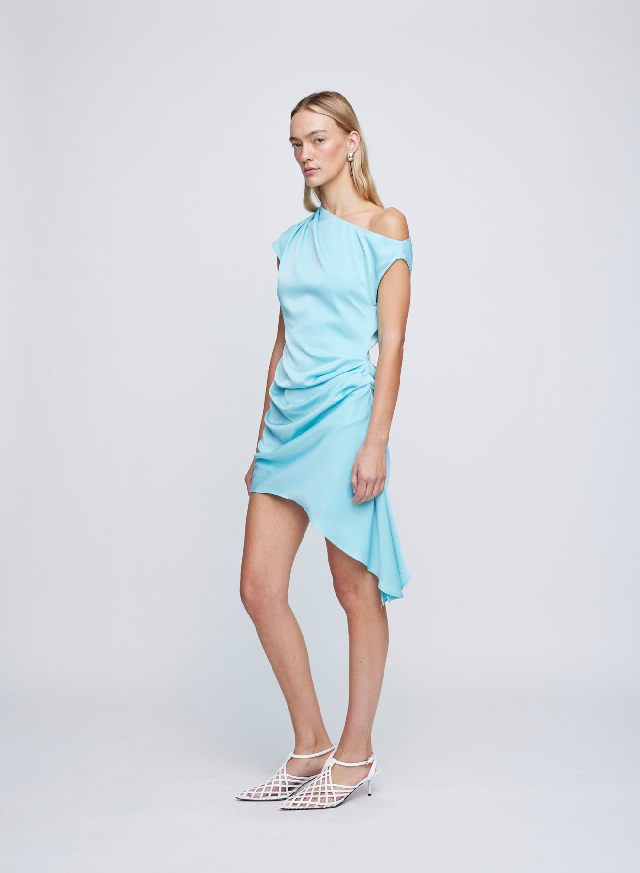 FLORA DRESS (ELECTRIC TEAL)