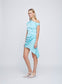 FLORA DRESS (ELECTRIC TEAL)