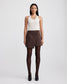 CORA SKIRT (BROWN CHALK STRIPE)