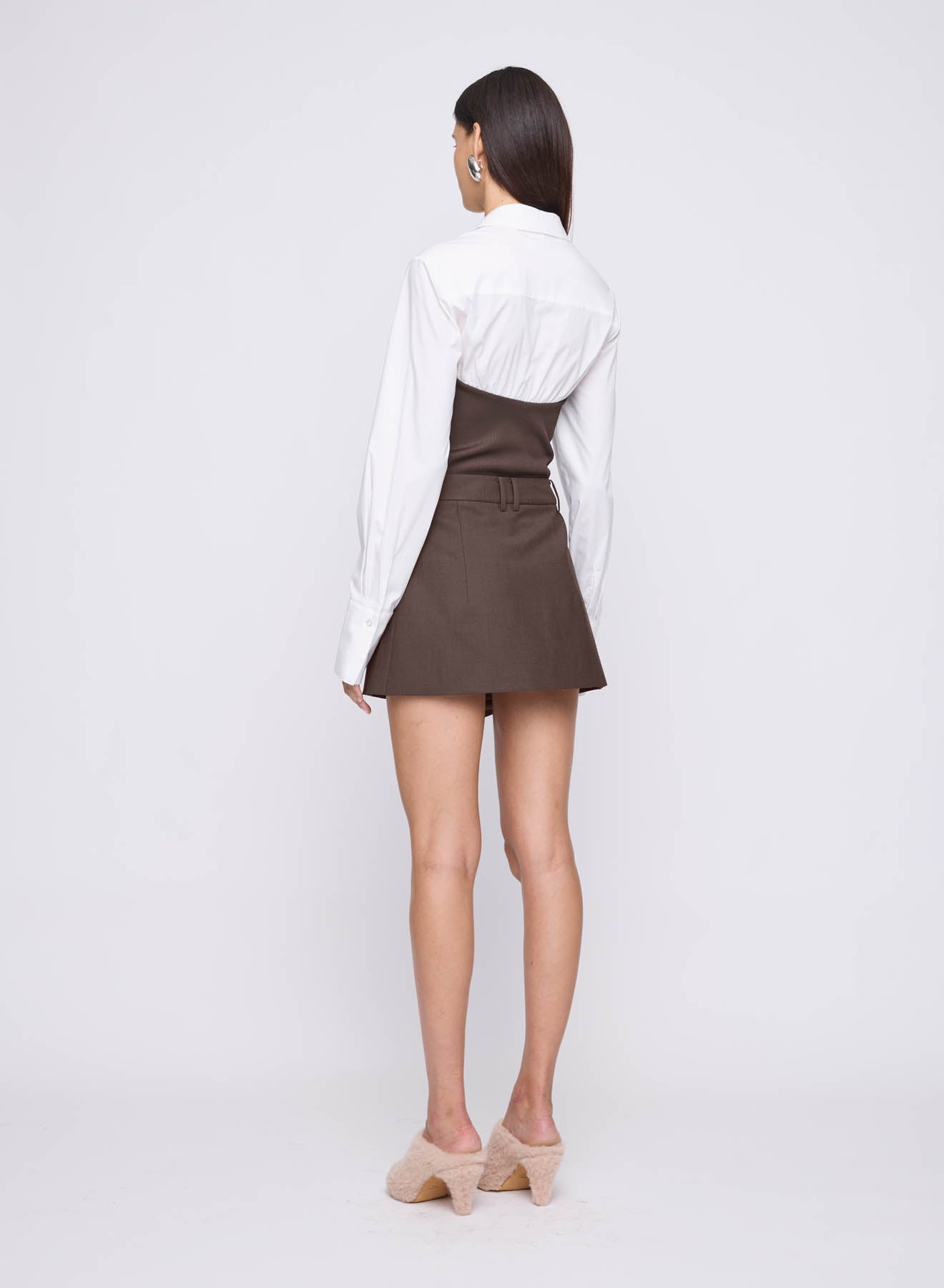 CORA SKIRT (CHOCOLATE)