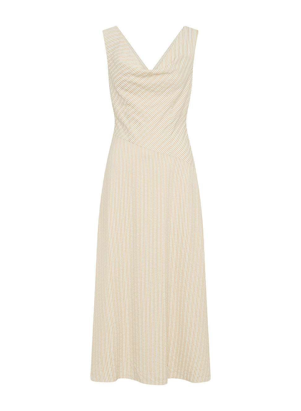 EVELYN DRESS (GOLD STRIPE) EVELYN DRESS (GOLD STRIPE)
