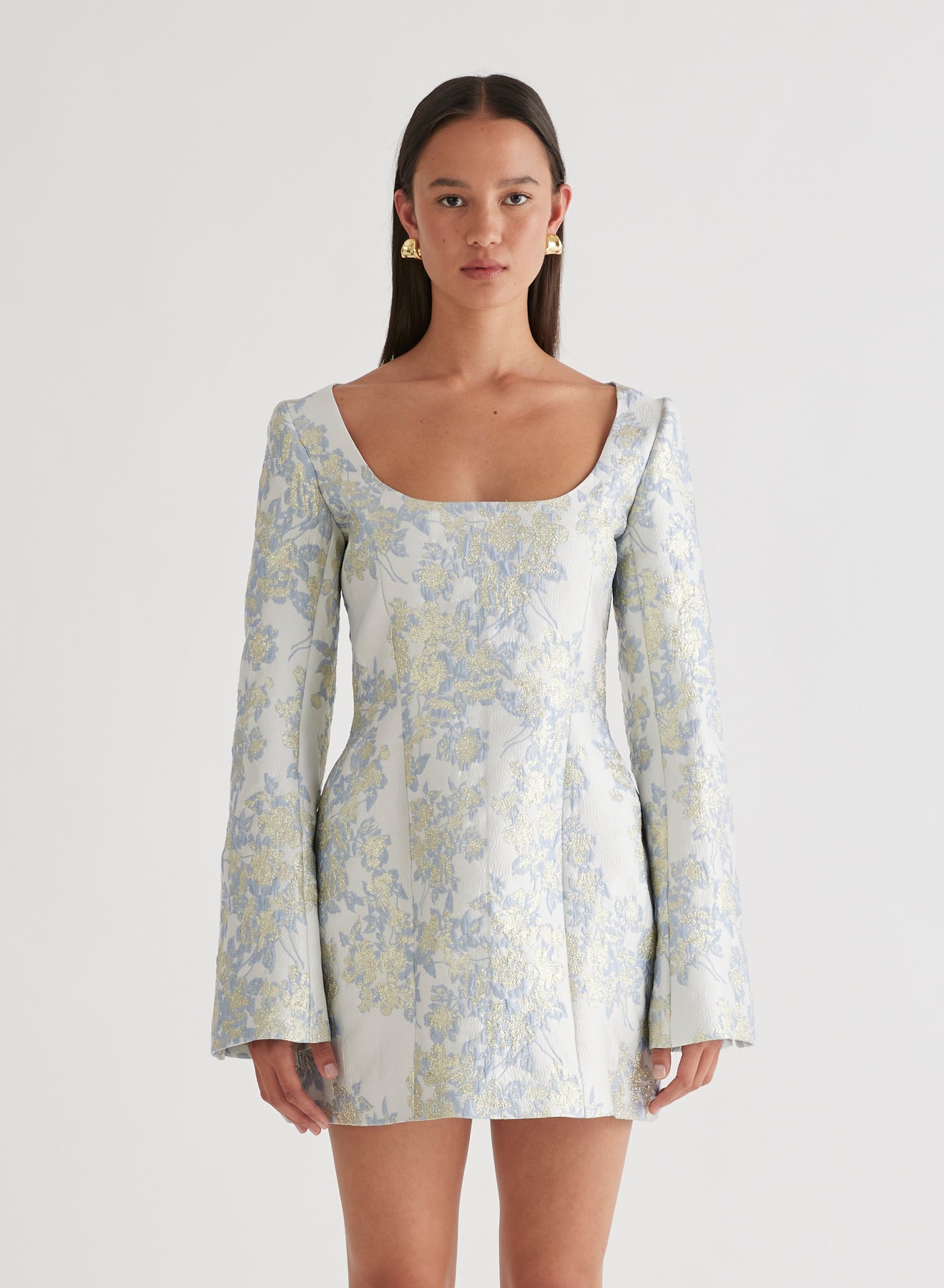 MARGOT DRESS (WATER LILLIES)