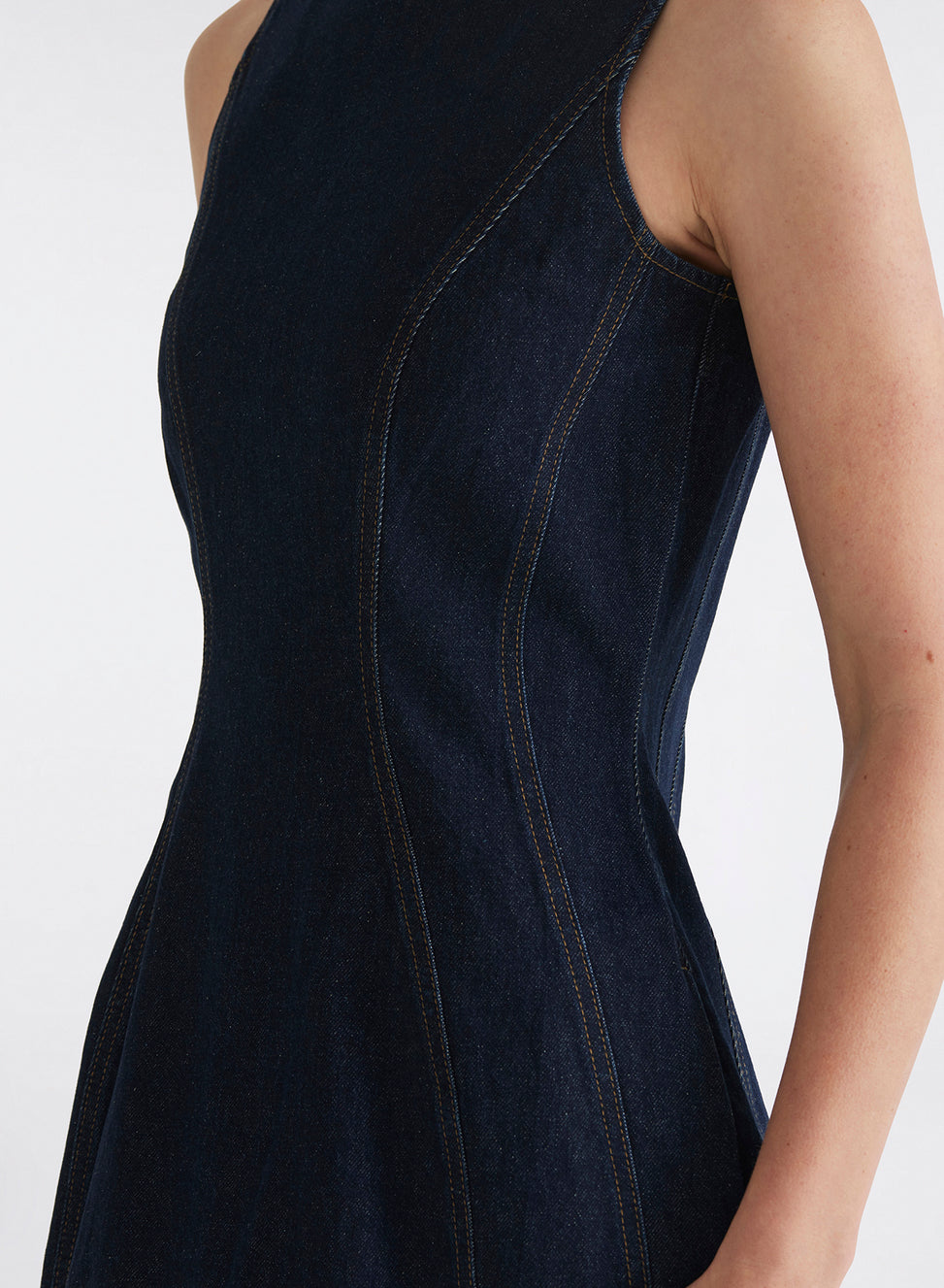 SHANNON DRESS (DARK INDIGO) ANNA QUAN US SHANNON DRESS (DARK INDIGO) ANNA QUAN US