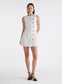OLYMPIA DRESS (WHITE CRINKLE)