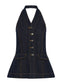 RHEA TOP (DARK INDIGO)