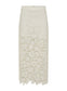 LUNA SKIRT (WHITE GUIPURE LACE)