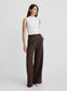 ADAM PANTS (BROWN CHALK STRIPE)