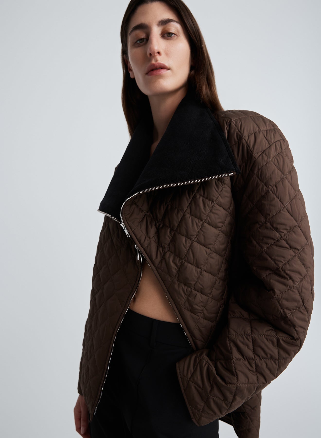 MORANDI JACKET (DARK BROWN)