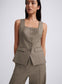 MARISOL TOP (TAUPE BROWN)