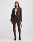 COLIN BLAZER (BROWN CHALK STRIPE)