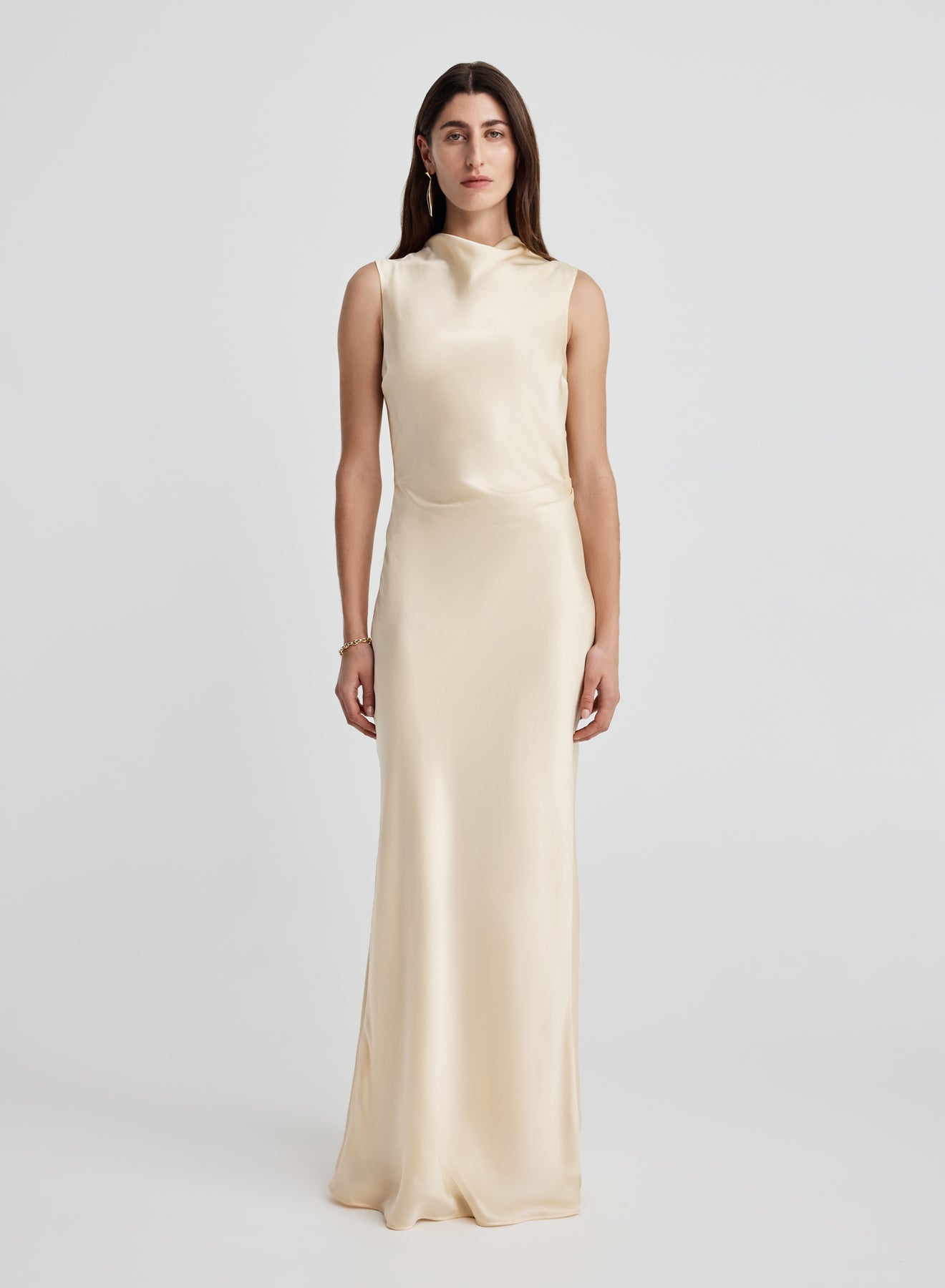 BRIANNA DRESS (BUFF)