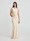 BRIANNA DRESS (BUFF)
