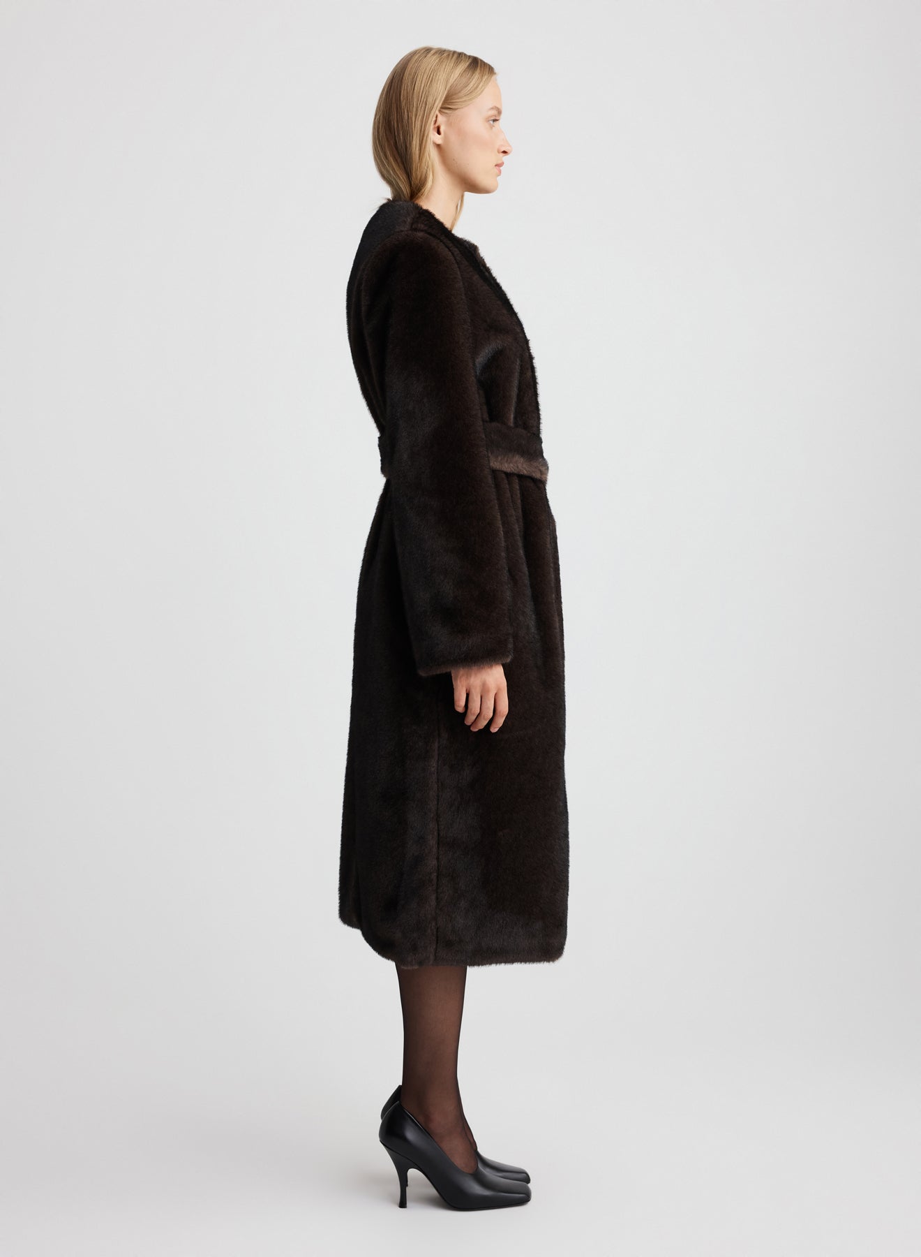 BRAQUE COAT (SMOKE BROWN)