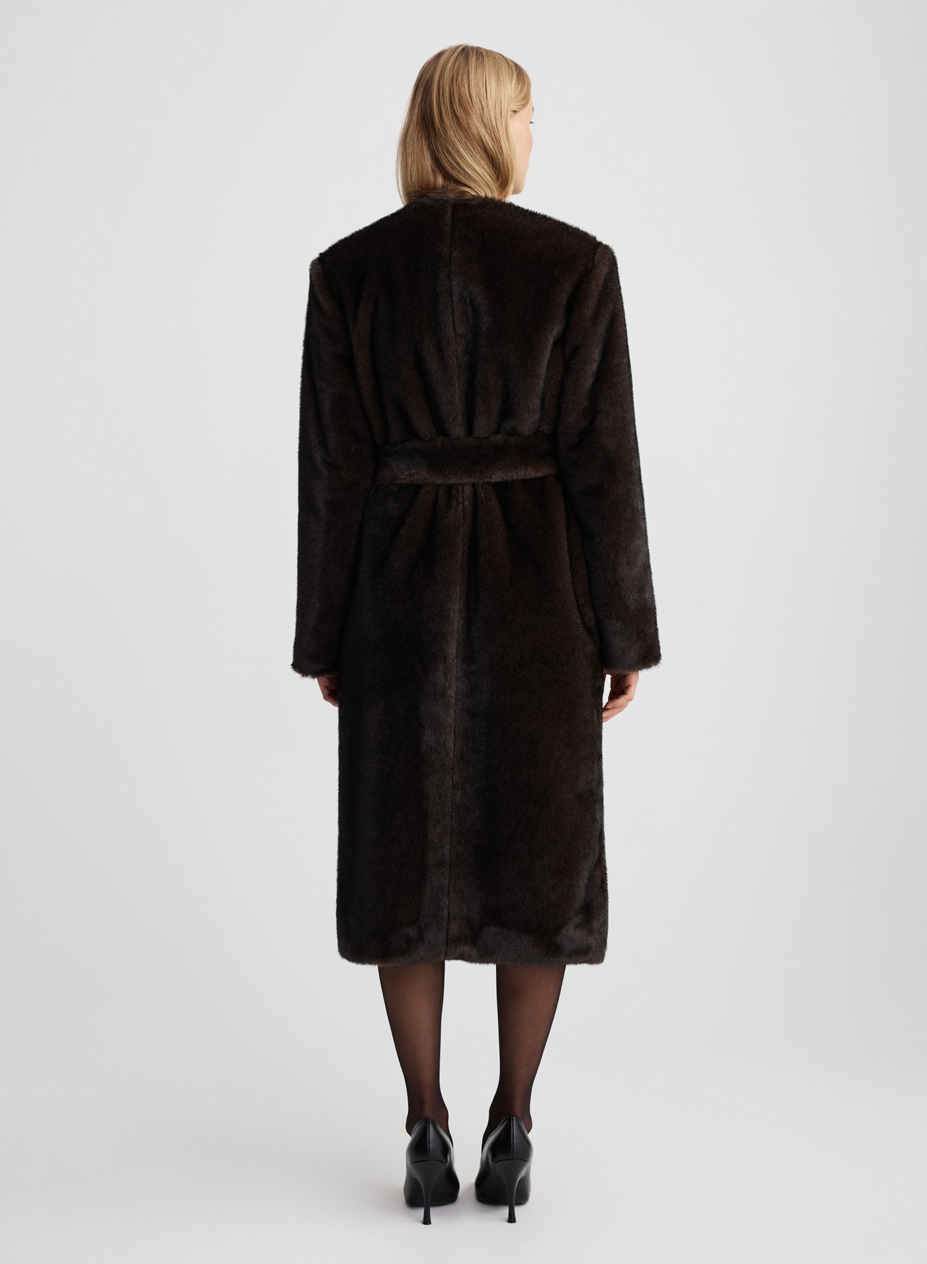 BRAQUE COAT (SMOKE BROWN)