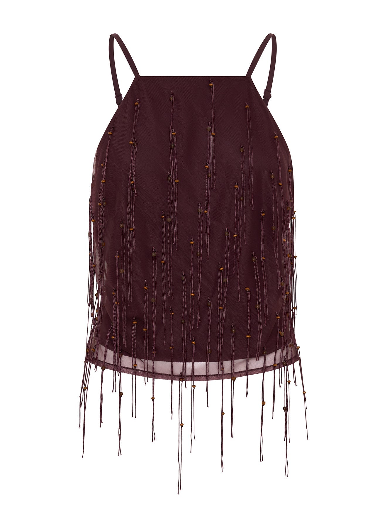 HESSE TOP (BURGUNDY)