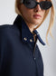 ZAHA BOMBER JACKET (NAVY)