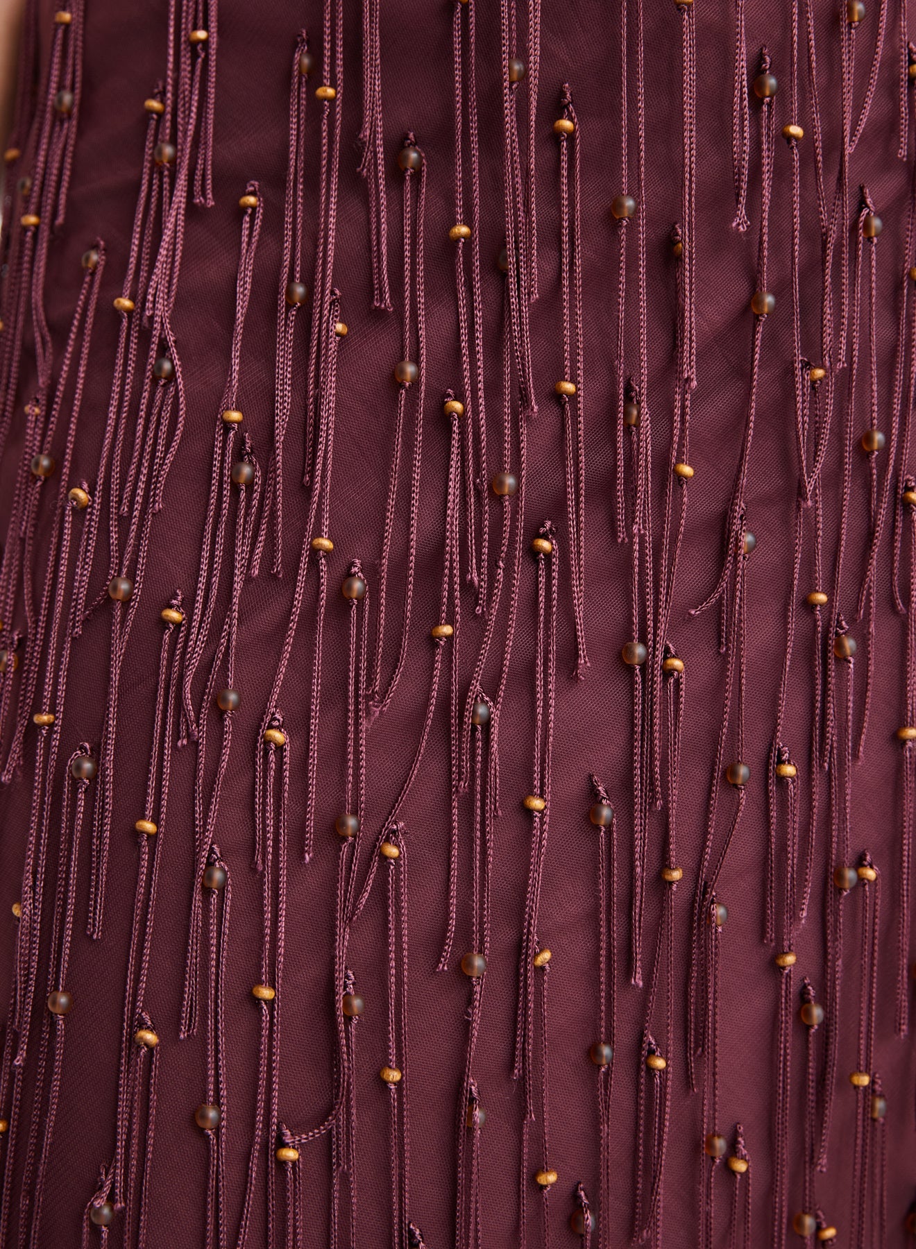 TAWNEY SKIRT (BURGUNDY)