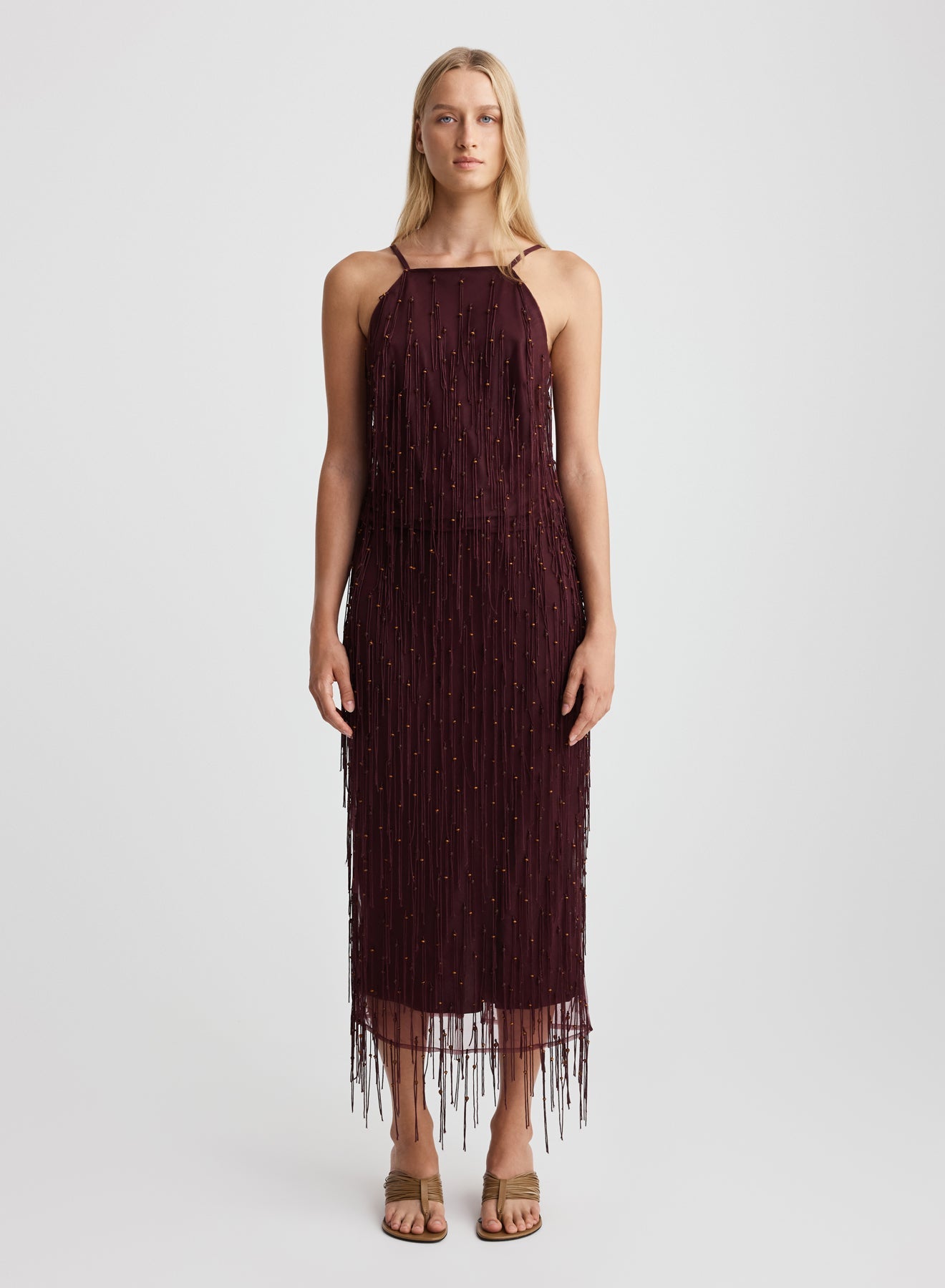 TAWNEY SKIRT (BURGUNDY)