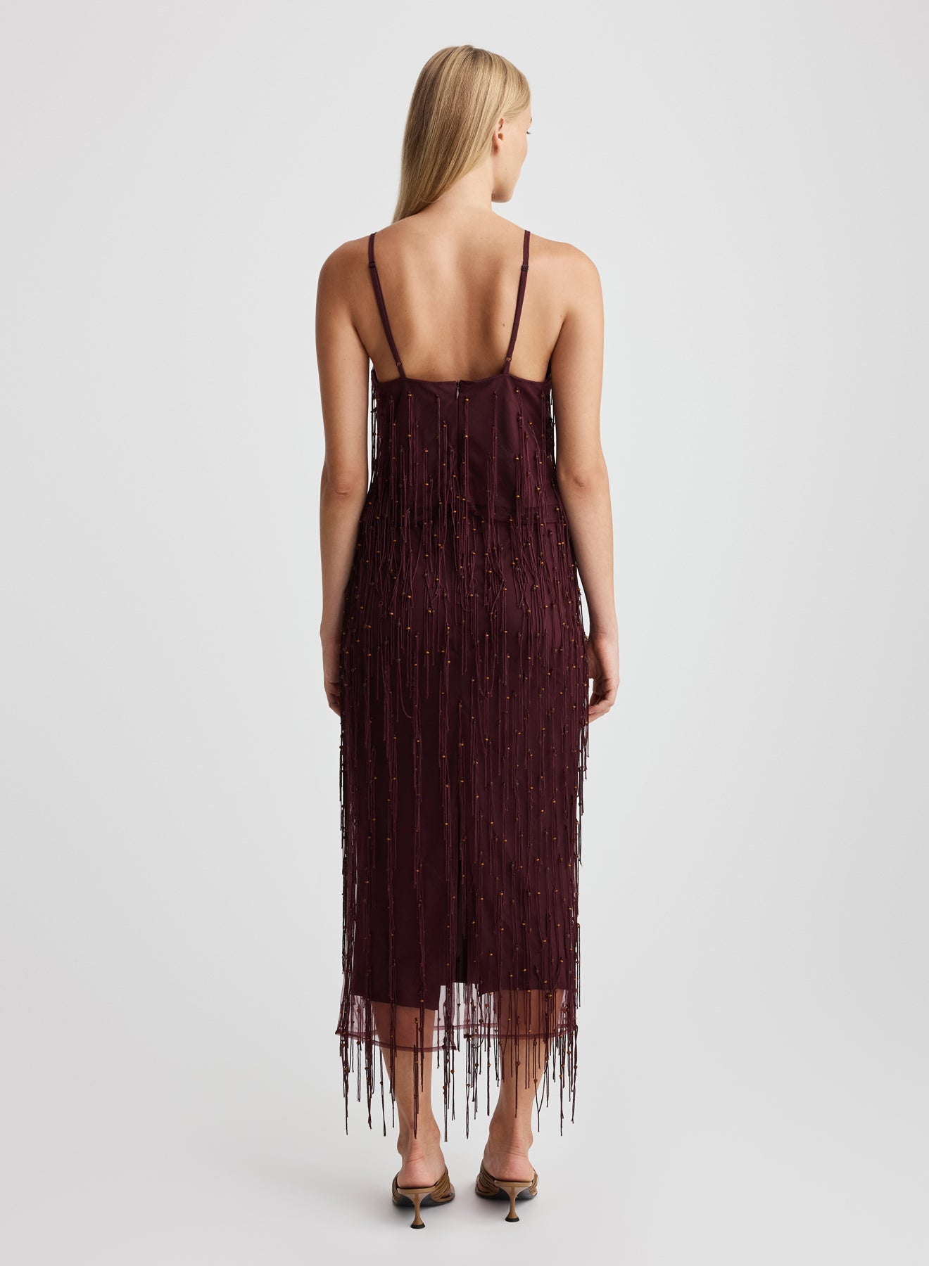 TAWNEY SKIRT (BURGUNDY)