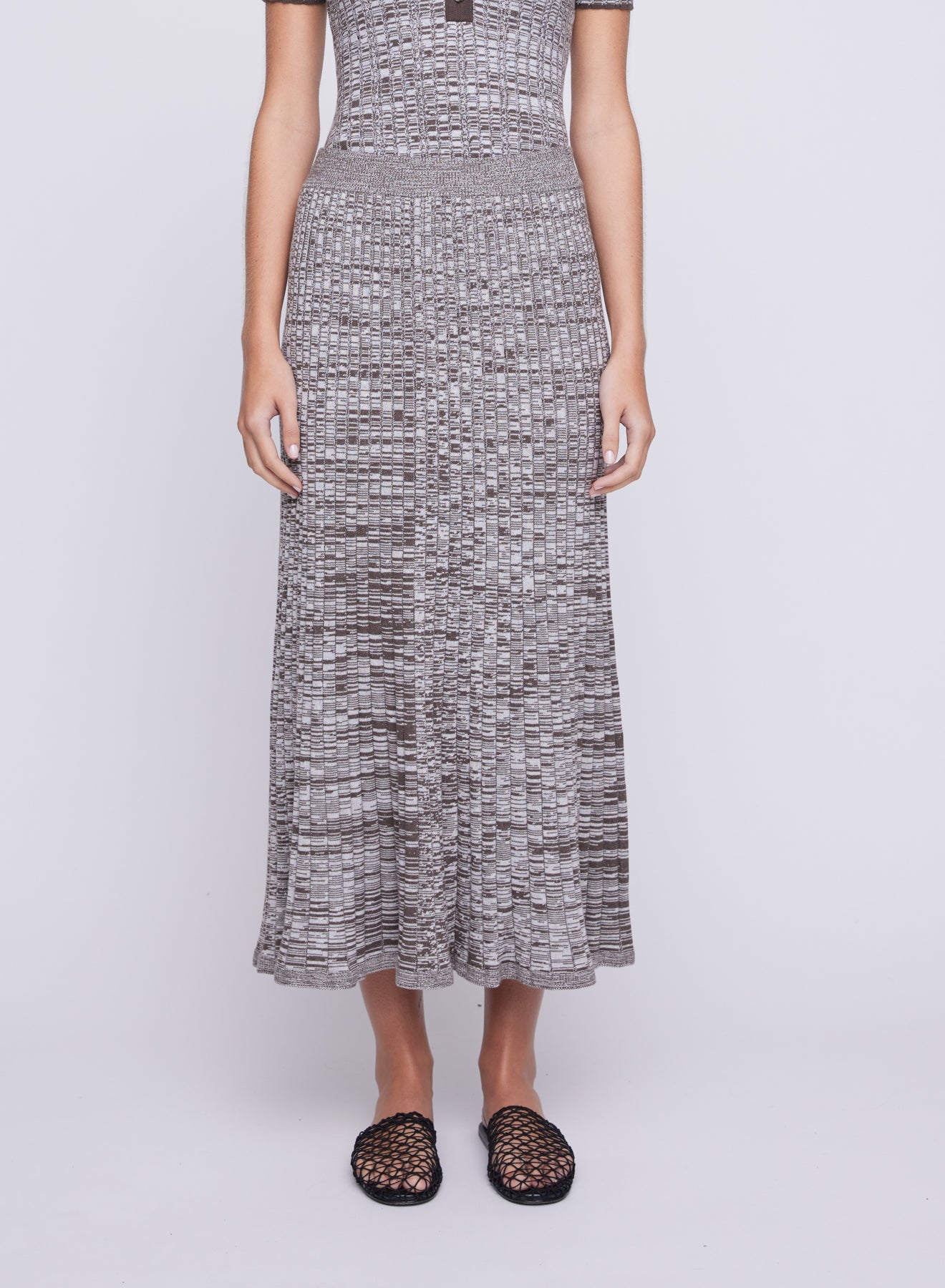 FELICIA SKIRT (PEWTER)